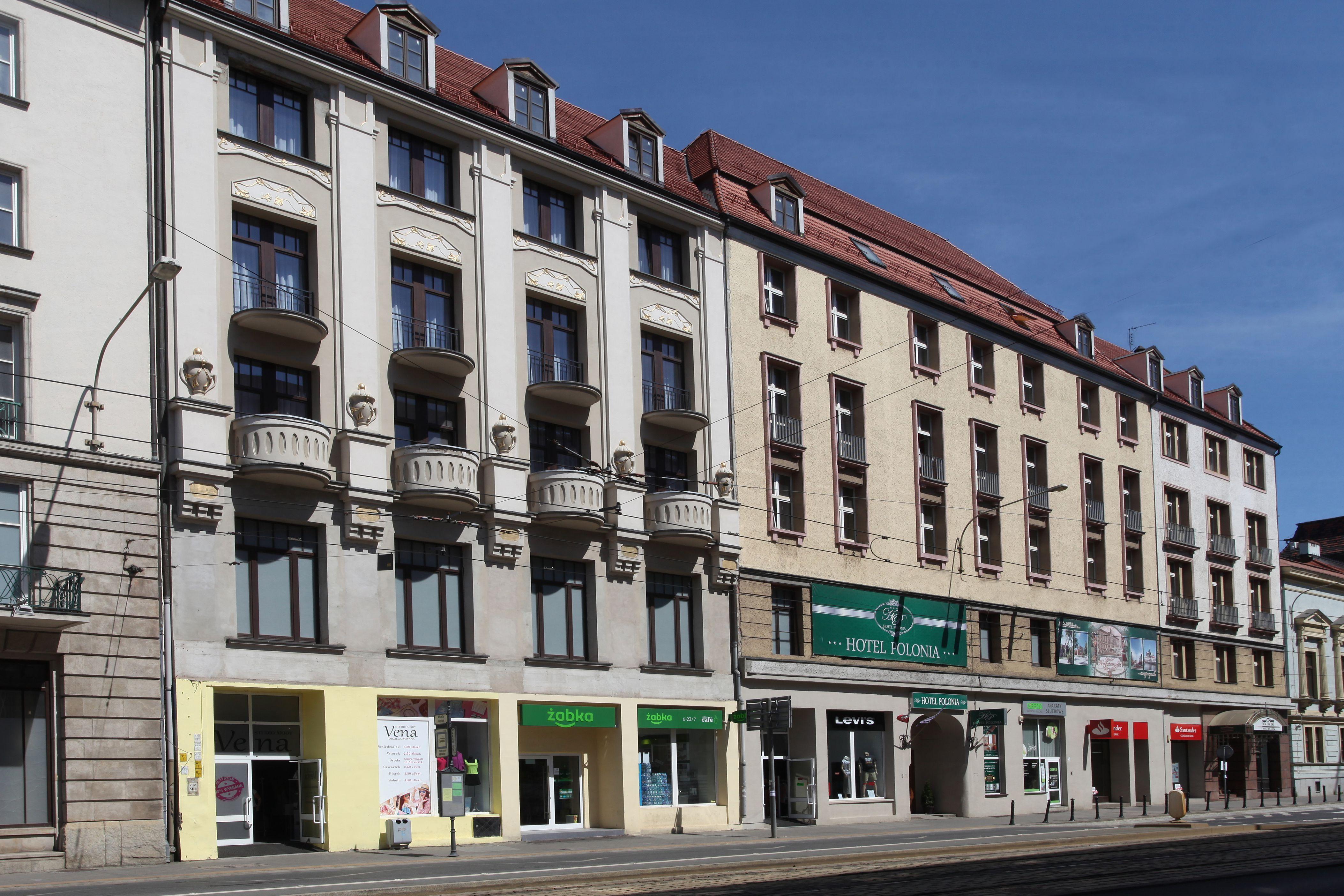 Hotel Polonia Centrum Wroclaw Exterior photo