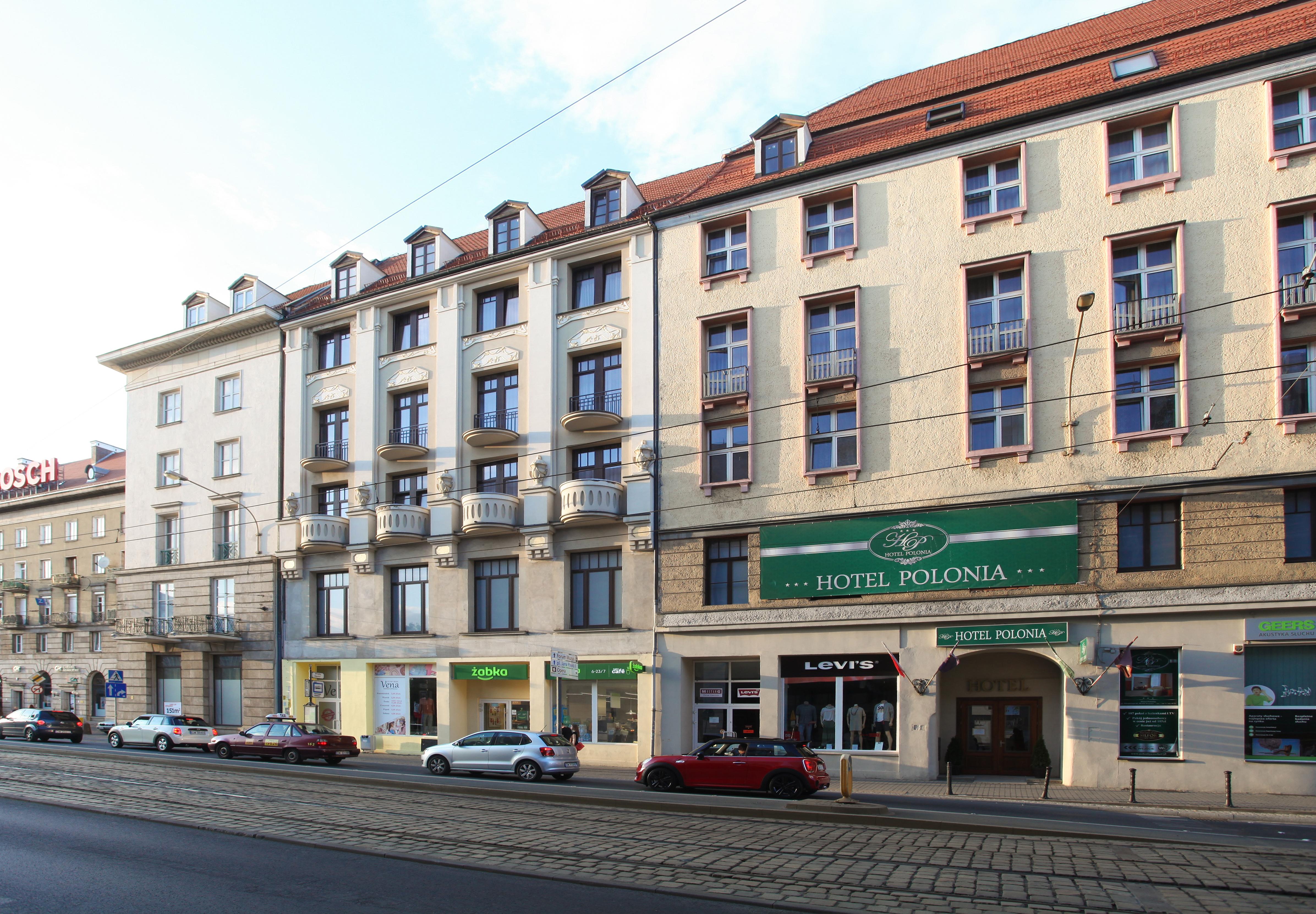 Hotel Polonia Centrum Wroclaw Exterior photo